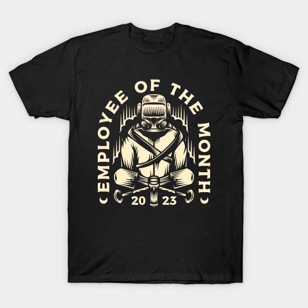 Employee of the Month V1 T-Shirt by Alundrart